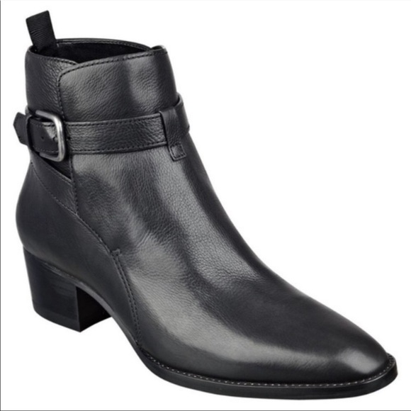 Marc Fisher Shoes - MARC FISHER Razzle Leather Ankle Boots